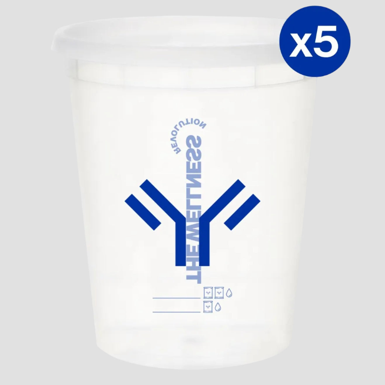 5 Shaker Cups
